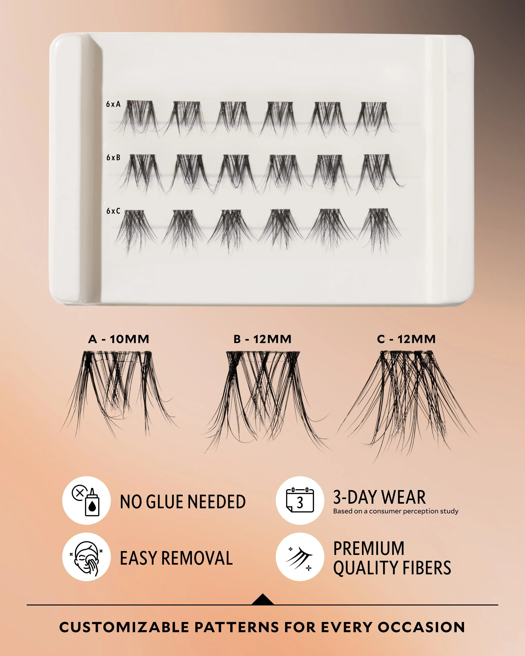 Velour x CGonzalez Beauty Self-Stick Lash Clusters - Image 6