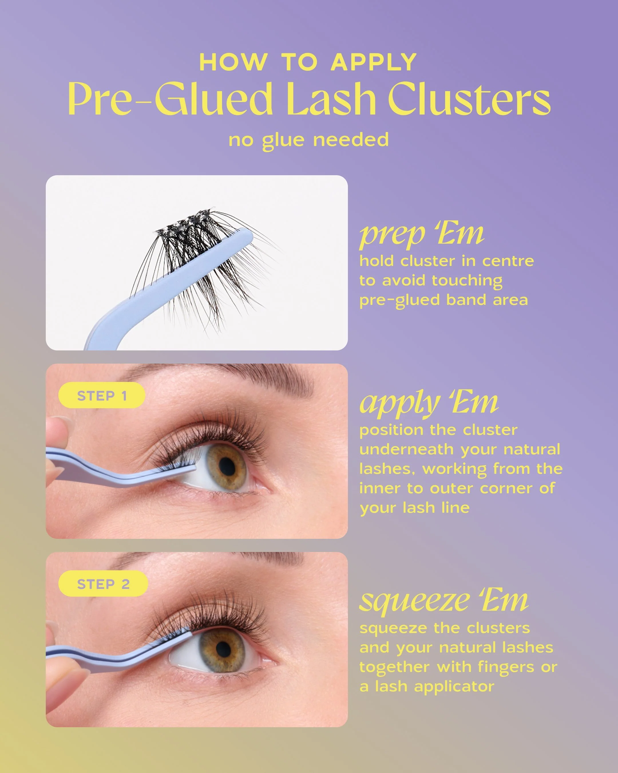LayZ Gal™ Lash Clusters - Vibing - Image 7