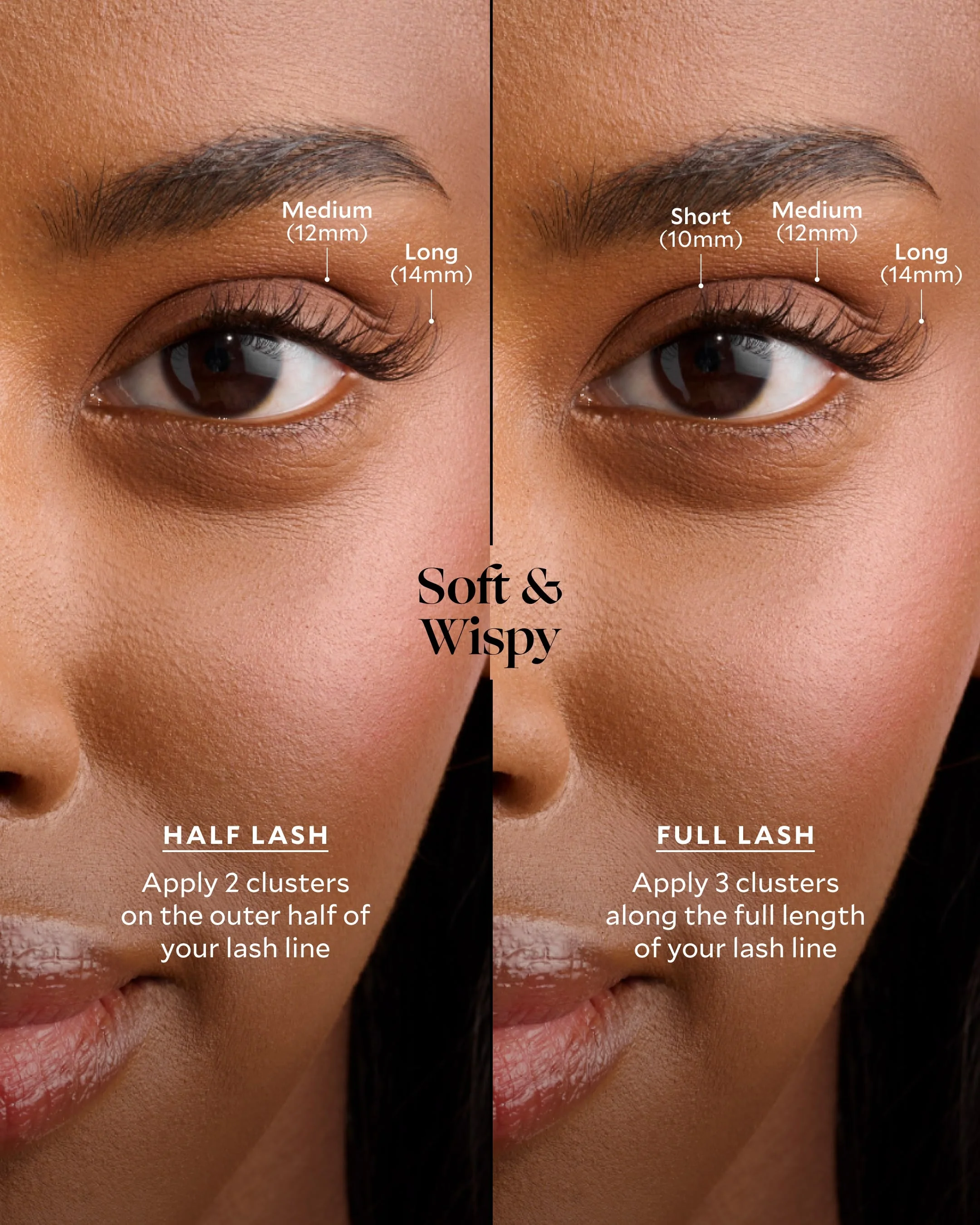 Soft & Wispy Velour-Xtensions™ Self-Stick Lash Clusters - Image 6