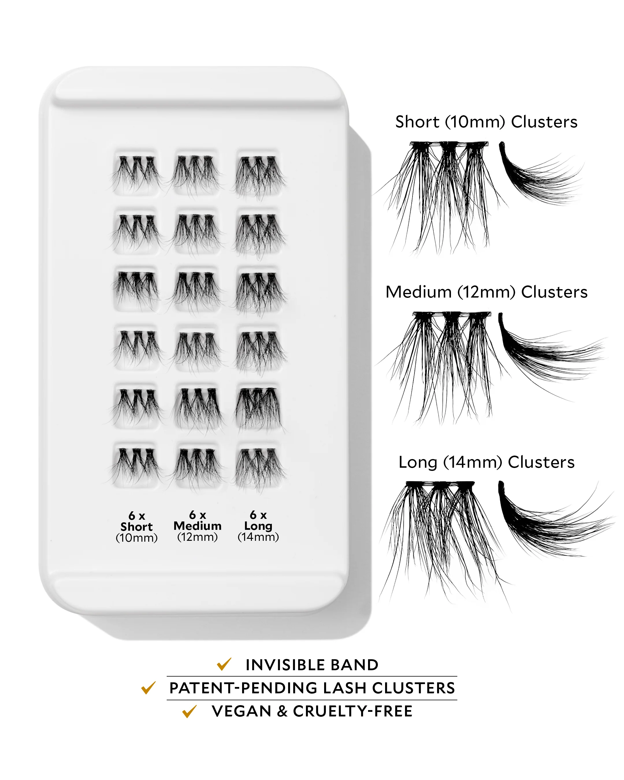 Hybrid Velour-Xtensions™ Lash Clusters - Image 3
