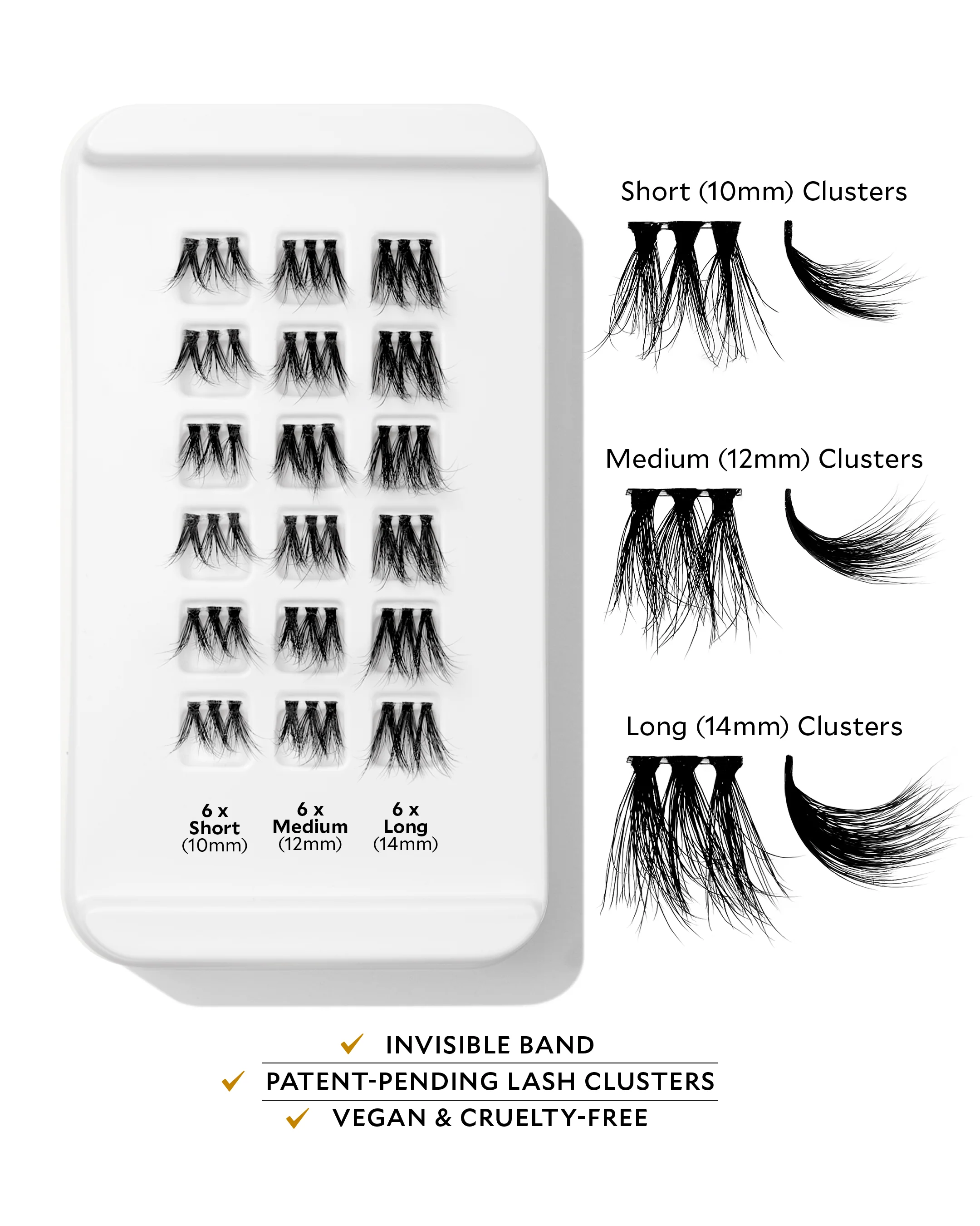 Volume Velour-Xtensions™ Lash Clusters - Image 3